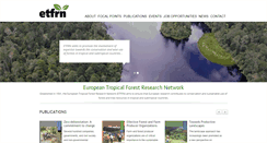 Desktop Screenshot of etfrn.org